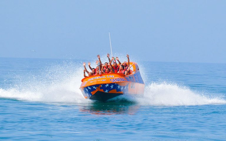 Passeio de jet boat